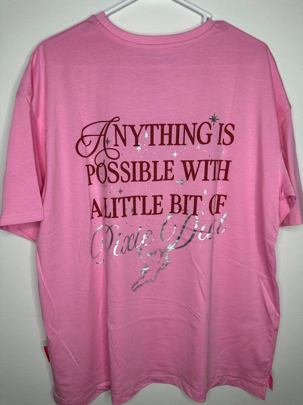 Disney Parks "Anything Is Possible With A Little Bit Of Pixie Dust" t-shirt